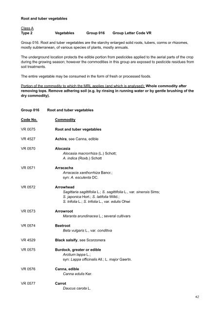 codex alimentarius volume 2 pesticides residues in food