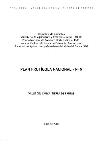 PLAN FRUT~COLA NACIONAL - PFN