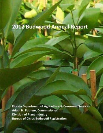 2012 - Florida Department of Agriculture and Consumer Services