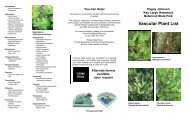 Vascular Plant List - Florida State Parks