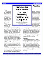 MF2041 Preventative Maintenance for Feed Processing Facilities ...