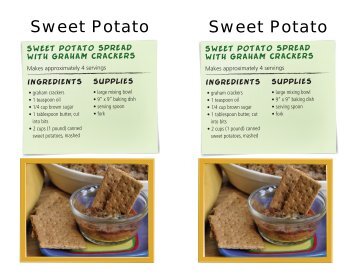 Sweet Potato Spread