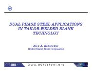 DUAL PHASE STEEL APPLICATIONS IN TAILOR-WELDED BLANK ...