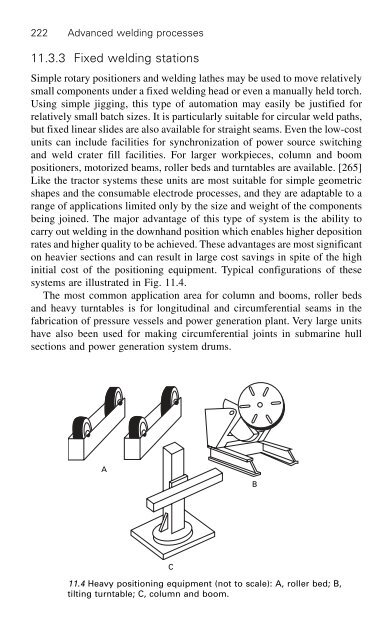 Advanced Welding Processes: Technologies and Process Control