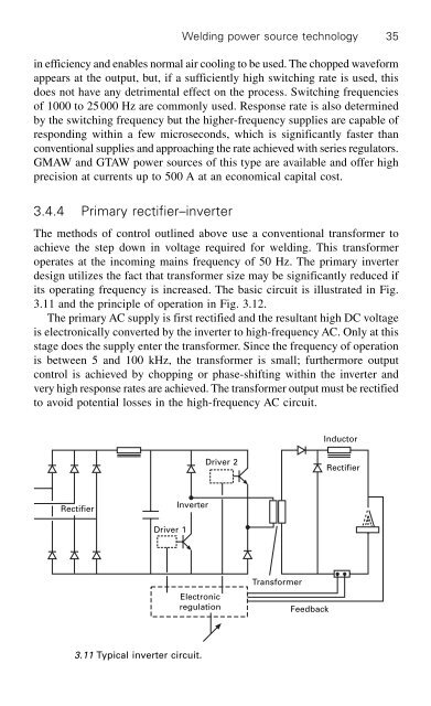 Advanced Welding Processes: Technologies and Process Control