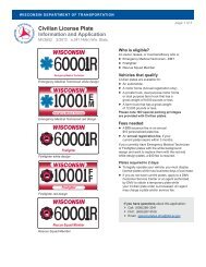 MV2652 Civilian License Plate Information and Application