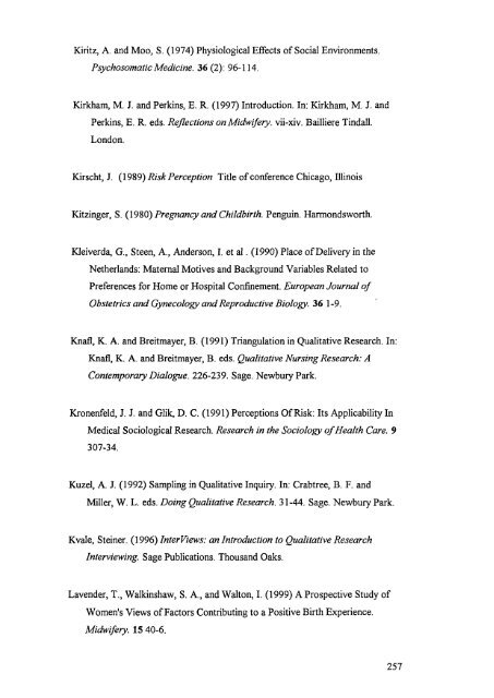 Women's Decision-Making And Factors Affecting Their Choice Of ...