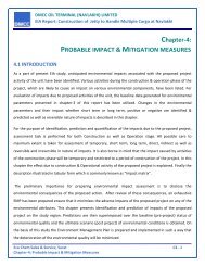 Chapter-4: PROBABLE IMPACT & MITIGATION MEASURES