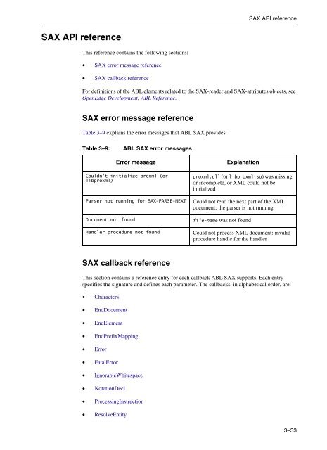 OpenEdge Development: Working with XML - Product ...