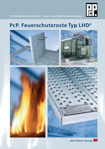 PcP. Feuerschutzroste Typ LHD - Metallbauteile Schibler AG