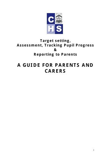 Target Setting, Assessment, Tracking Pupil Progress & Reporting