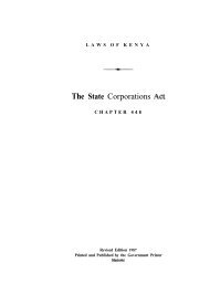 State Corporation Act - Mars Group Kenya