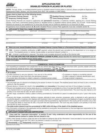 motor vehicle handicap form florida dmv form motor vehicle handicap form florida dmv form