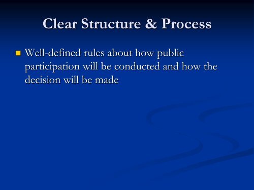 What is Public Participation?