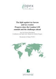 The fight against tax havens and tax evasion Progress since the ...