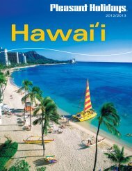 Hawaii Brochure - Pleasant Holidays