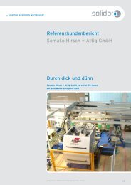 Referenzkundenbericht Somako Hirsch + Attig GmbH ... - Solidpro