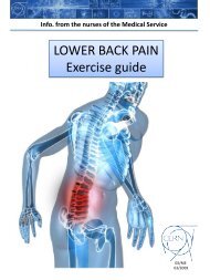 LOWER BACK - PAIN EXERCISE GUIDE One of the core messages ...