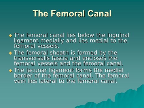 The Abdominal Wall And Hernias