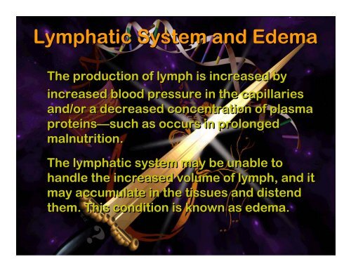 Lymphatic system - Elizabeth Bauer Consults