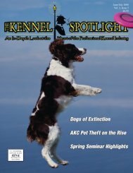 Dogs of Extinction AKC Pet Theft on the Rise ... - Kennel Spotlight