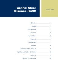 Genital Ulcer Disease (GUD)