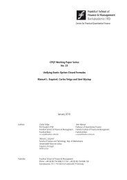 CPQF Working Paper Series No. 23 Unifying Exotic ... - MathFinance