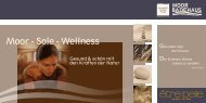 Moor - Sole - Wellness - Staatsbad Nenndorf
