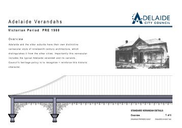 Verandah Conservation for Heritage Listed Places - Adelaide City ...