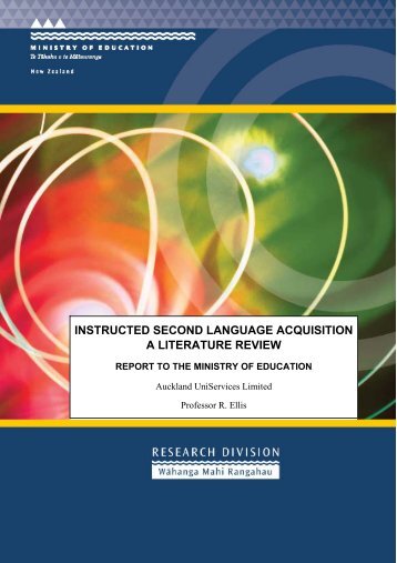 Instructed Second Language Acquisition: A ... - Atrium Linguarum