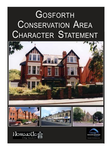 gosforth conservation area character statement - Newcastle City ...