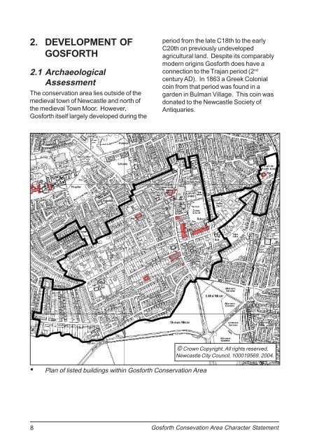 gosforth conservation area character statement - Newcastle City ...