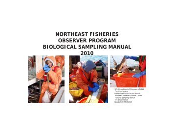 NEFOP Biological Sampling Manual - Northeast Fisheries Science ...