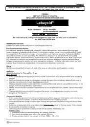 Lebaycid® - Bayer CropScience