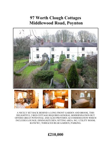 97 Worth Clough Cottages Middlewood Road, Poynton - Expert Agent