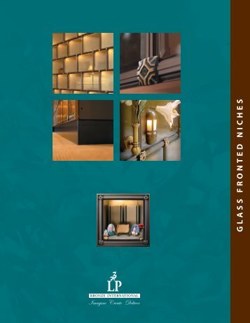 Glass Fronted Niches Catalogue - LP Bronze International