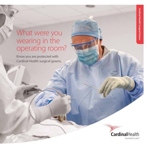 Surgical Gown Product Brochure - Cardinal Health
