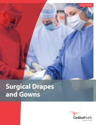 2012 Surgical Drapes and Gowns catalog 5.4 Mb - Cardinal Health