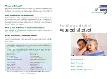 Vaterschaftstest