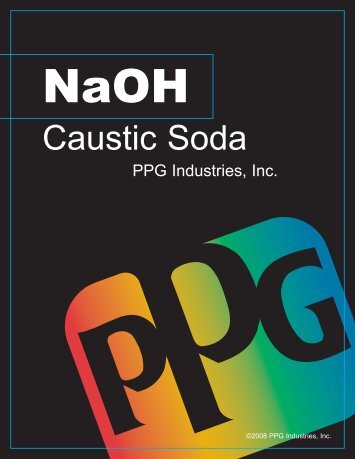 Caustic soda manual - PPG Industries