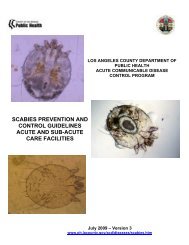 Scabies Prevention and Control Guidelines Acute - Department of ...