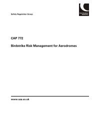 CAP 772 - Birdstrike Risk Management for Aerodromes - SKYbrary
