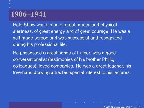 Hele-Shaw Flows: Historical Overview