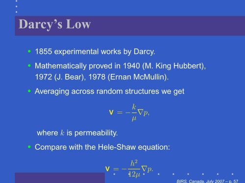 Hele-Shaw Flows: Historical Overview