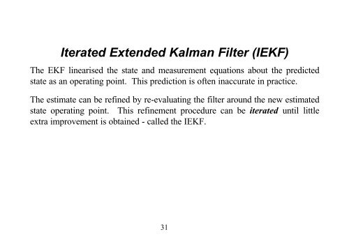 Kalman Filtering Tutorial