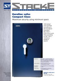 Euroline safes Compact Class - Stacke