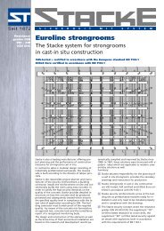Euroline strongrooms - Stacke