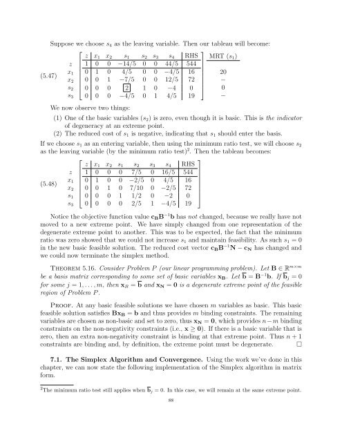 Linear Programming Lecture Notes - Penn State Personal Web Server