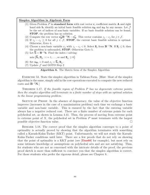 Linear Programming Lecture Notes - Penn State Personal Web Server