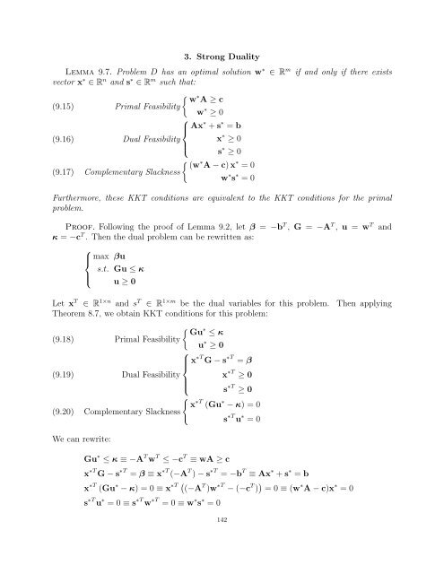 Linear Programming Lecture Notes - Penn State Personal Web Server